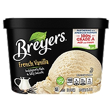 Breyers Original French Vanilla Ice Cream, 48 Ounce