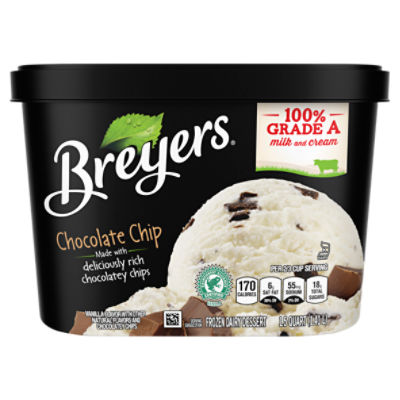 Breyers Frozen Dairy Dessert Chocolate Chip 48 oz, 48 Fluid ounce