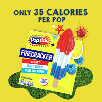 Popsicle Ice Pops Firecracker Ice Pop 18 ct - ShopRite