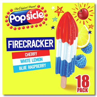 Popsicle Firecracker Frozen Confections, 18 count, 28.7 fl oz, 18 Each