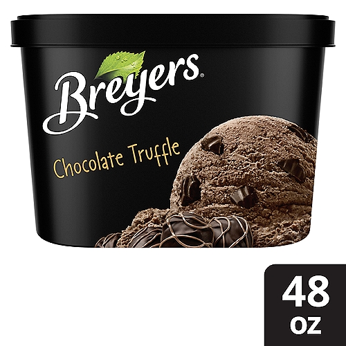 Breyers Original Light Ice Cream Chocolate Truffle 48 oz