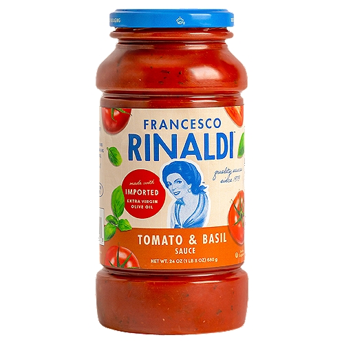 Francesco Rinaldi Tomato & Basil Sauce, 24 oz