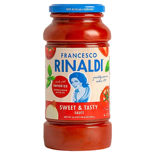 Francesco Rinaldi Sweet & Tasty Sauce, 24 oz