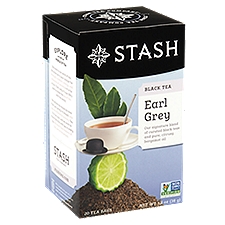 Stash Earl Grey Black Tea Bags, 20 count, 1.3 oz