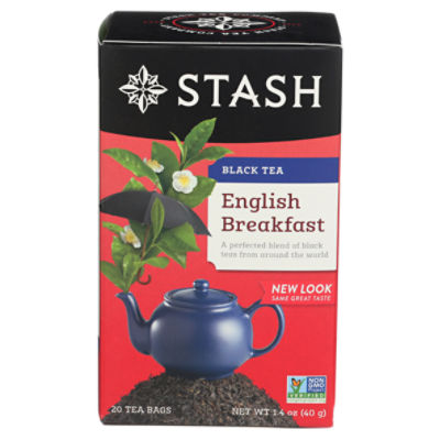 STASH English Breakfast Black Tea Bags, 20 count, 1.4 oz
