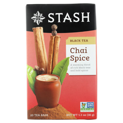 Stash Chai Spice Black Tea, 20 count, 1.3 oz ShopRite