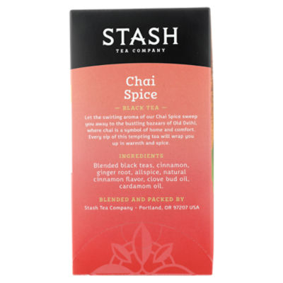 Stash Peach Black Tea, Tea , 20 ct