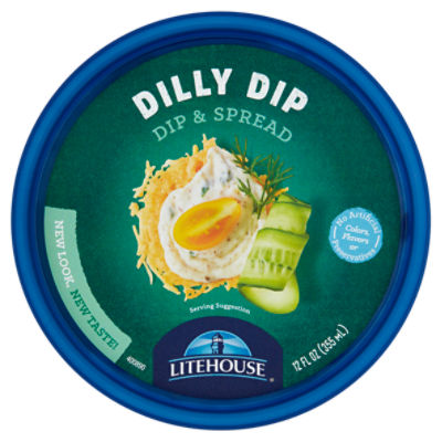 Litehouse Dilly Dip & Spread, 12 fl oz, 12 Fluid ounce
