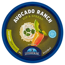 Litehouse Avocado Ranch Dip & Spread, 12 fl oz, 12 Fluid ounce