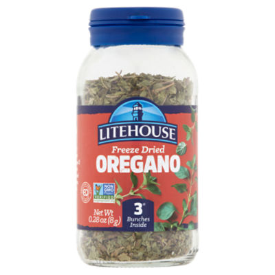 Litehouse Freeze Dried Oregano, 0.28 oz, 0.28 Ounce