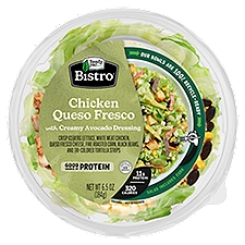 Bistro Chicken Queso Fresco Salad Creamy Avocado Dressing, 6.5 Ounce
