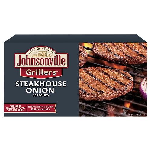 Johnsonville Grillers Steakhouse Onion, 6 Count, 1.5 lb