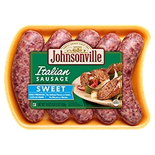 Johnsonville Sweet Italian Sausage, 5 count, 19 oz