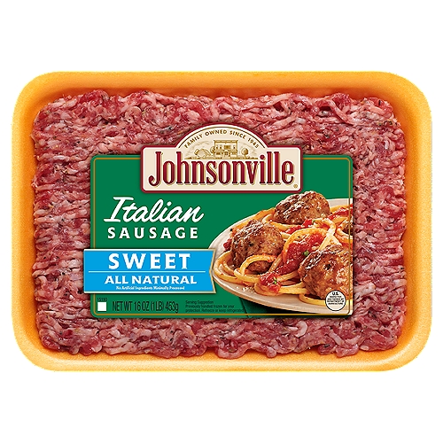 Johnsonville Sweet Italian Sausage, 16 oz