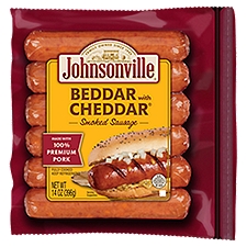 Johnsonville Beddar with Cheddar Smoked, Sausage, 14 Ounce