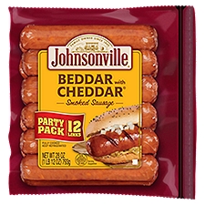 Johnsonville Beddar with Cheddar, Smoked Sausage, 28 Ounce