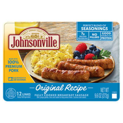 Johnsonville Brats Original Bratwurst Party Pack 12 Ea, Meat