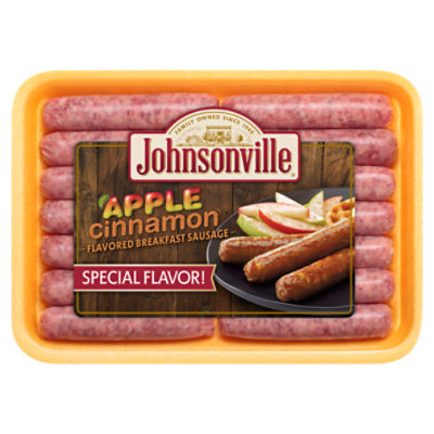 Johnsonville Apple Cinnamon Flavored Breakfast Sausage, 12 oz