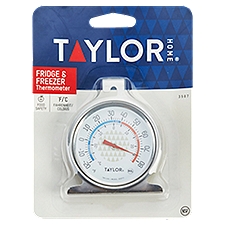 Taylor Fridge & Freezer, Thermometer, 1 Each