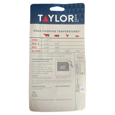 Taylor Home Digital Probe Thermometer