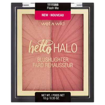 Wet n Wild Megaglo Hello Halo 1111566 Flash Me Blushlighter, 0.35 oz