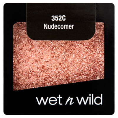 Wet n Wild Color Icon Glitter Eyeshadow Single - Nude, 1 each