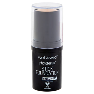 Wet n Wild Photofocus 849A Shell Ivory Fair - Cool Stick Foundation, 0.42 oz