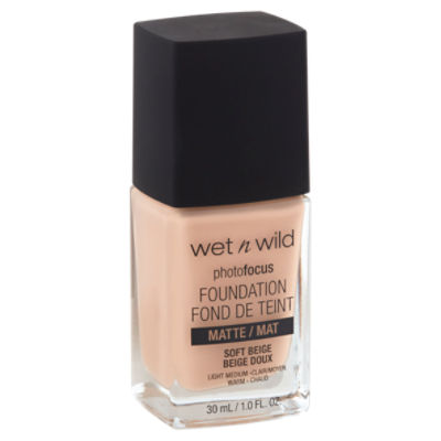 Wet n Wild Soft Beige Photo Focus Foundation, 1 fl oz