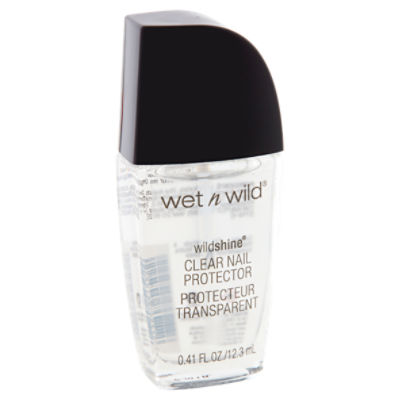 Wet n Wild Wild Shine Nail Enamel - Clear Protect, 0.41 fl oz