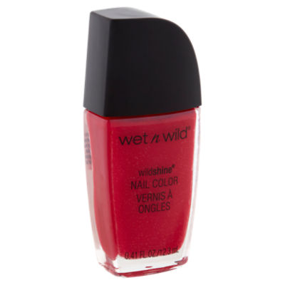 Wet n Wild Wild Shine Nail Enamel - Red Red, 0.41 fl oz