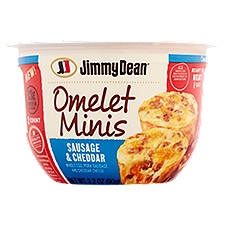 Jimmy Dean® Sausage & Cheddar Omelet Minis 3.2 oz,, 3.2 Ounce