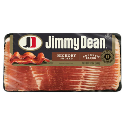 Jimmy Dean Hickory Smoked Premium Bacon - 12 oz