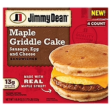 Jimmy Dean Maple Griddle Cake Sausage, Egg and Cheese