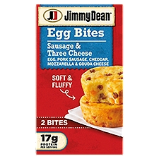 Jimmy Dean Egg Bites, Sausage, Frozen Breakfast, 4 oz, 4 Ounce
