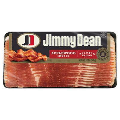 Jimmy Dean Applewood Smoked Premium Bacon - 12 oz