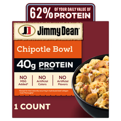 Jimmy Dean® Protein Breakfast Bowl Chipotle Chicken & Scrambled Egg Frozen - 7.22 oz