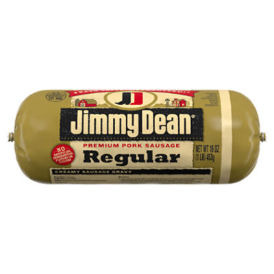 Jimmy Dean Premium Pork Sausage Roll, Regular, 16 Ounce