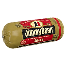 Jimmy Dean Premium Pork Hot Roll, Sausage, 16 Ounce