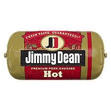 Jimmy Dean® Premium Pork Hot Breakfast Sausage Roll, 16 oz, 16 Ounce