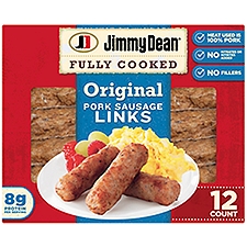 Jimmy Dean® Fully Cooked Original Pork Breakfast Sausage Links, 12 Count, 9.6 Ounce