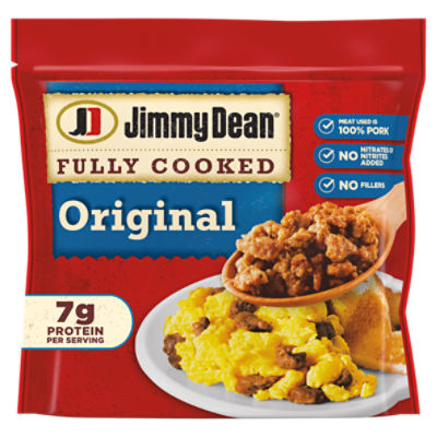 Jimmy Dean® Fully Cooked Original Breakfast Sausage Crumbles, 9.6 oz, 9.6 Ounce