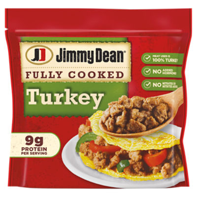 Jimmy Dean® Fully Cooked Breakfast Turkey Sausage Crumbles, 9.6 oz