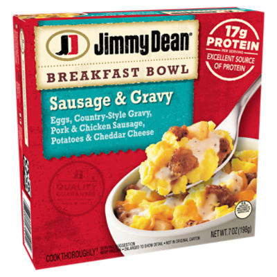 Jimmy Dean Sausage & Gravy Breakfast Bowl, 7 oz