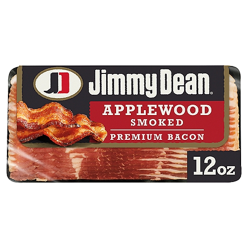 Jimmy Dean Premium Applewood Smoked Bacon, 12 oz