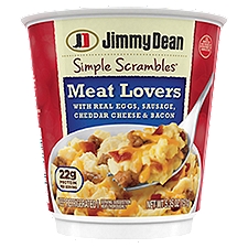 Jimmy Dean Meat Lovers Simple Scrambles, 5.35 Ounce