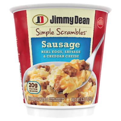 Jimmy Dean Simple Scrambles Sausage Breakfast Cup, 5.35 oz