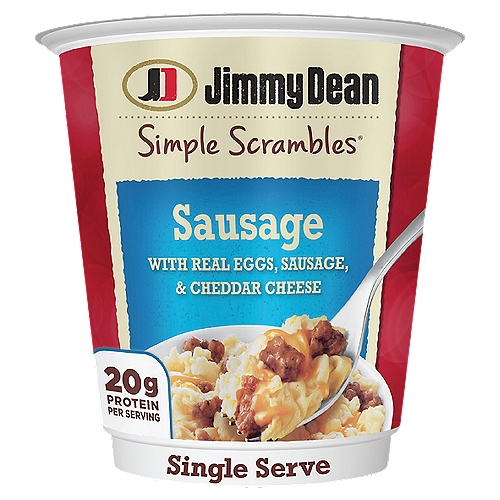 Jimmy Dean Sausage Simple Scrambles, 5.35 Ounce