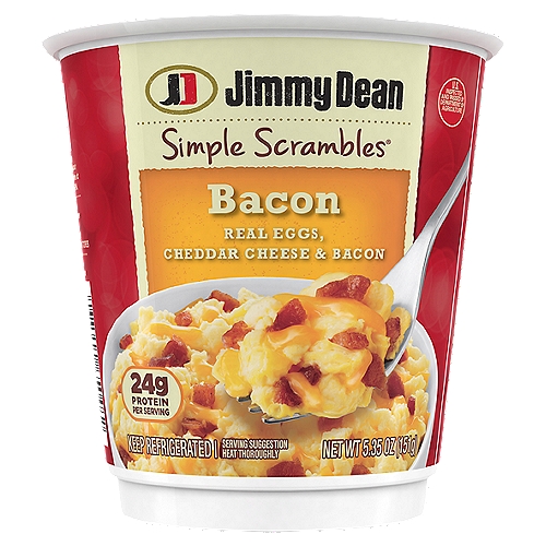 Jimmy Dean Bacon Simple Scrambles, 5.35 oz