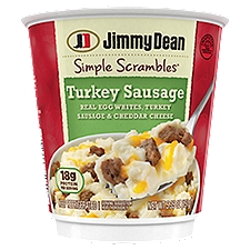 Jimmy Dean Simple Scrambles, Turkey Sausage, 5.35 Ounce