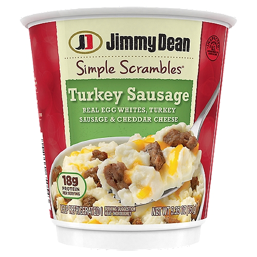 Jimmy Dean Turkey Sausage Simple Scrambles, 5.35 oz